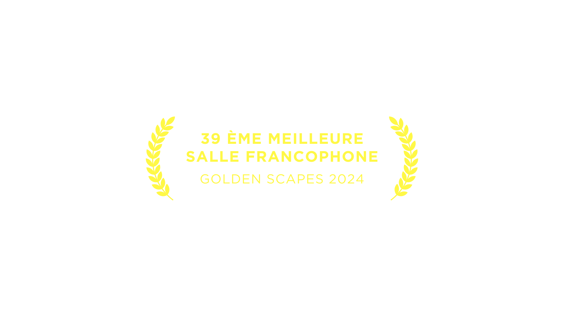 39ème meilleure salle francophone
